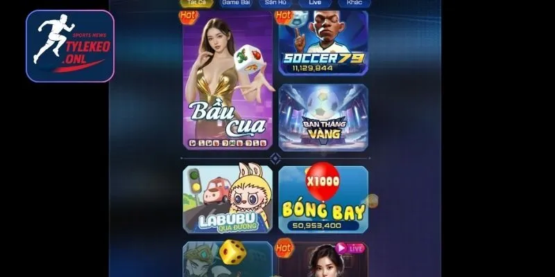 Danh mục cá cược sôi động đẳng cấp có tại nhà cái Win79