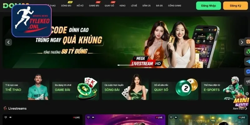 Khám phá nhà cái DOM88