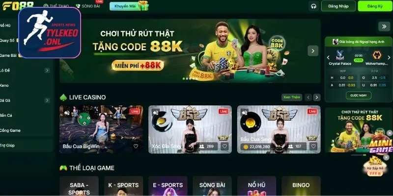 Nhà cái FO88 hoàn toàn minh bạch